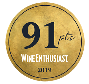 91 points Wine Enthusiast 2019