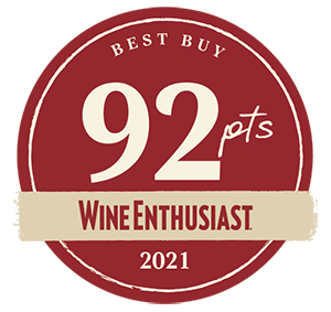 Best Buy 92 points Wine Enthusiast 2021