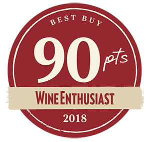Best Buy 90 points Wine Enthusiast 2018
