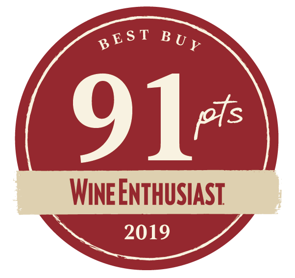 Best Buy 91 points Wine Enthusiast 2019